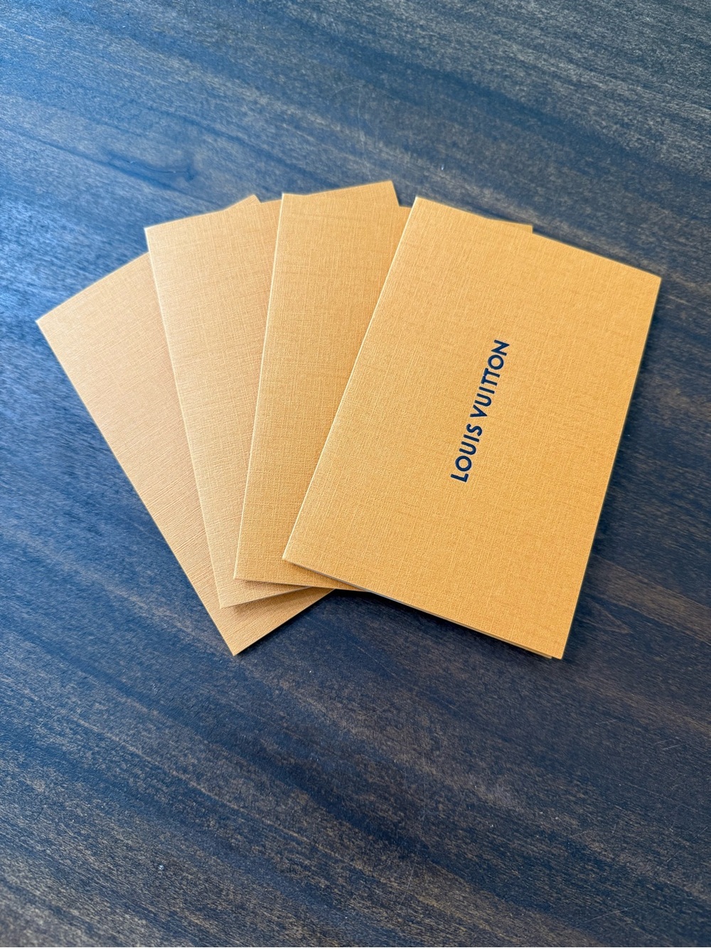 Louis Vuitton receipt holders